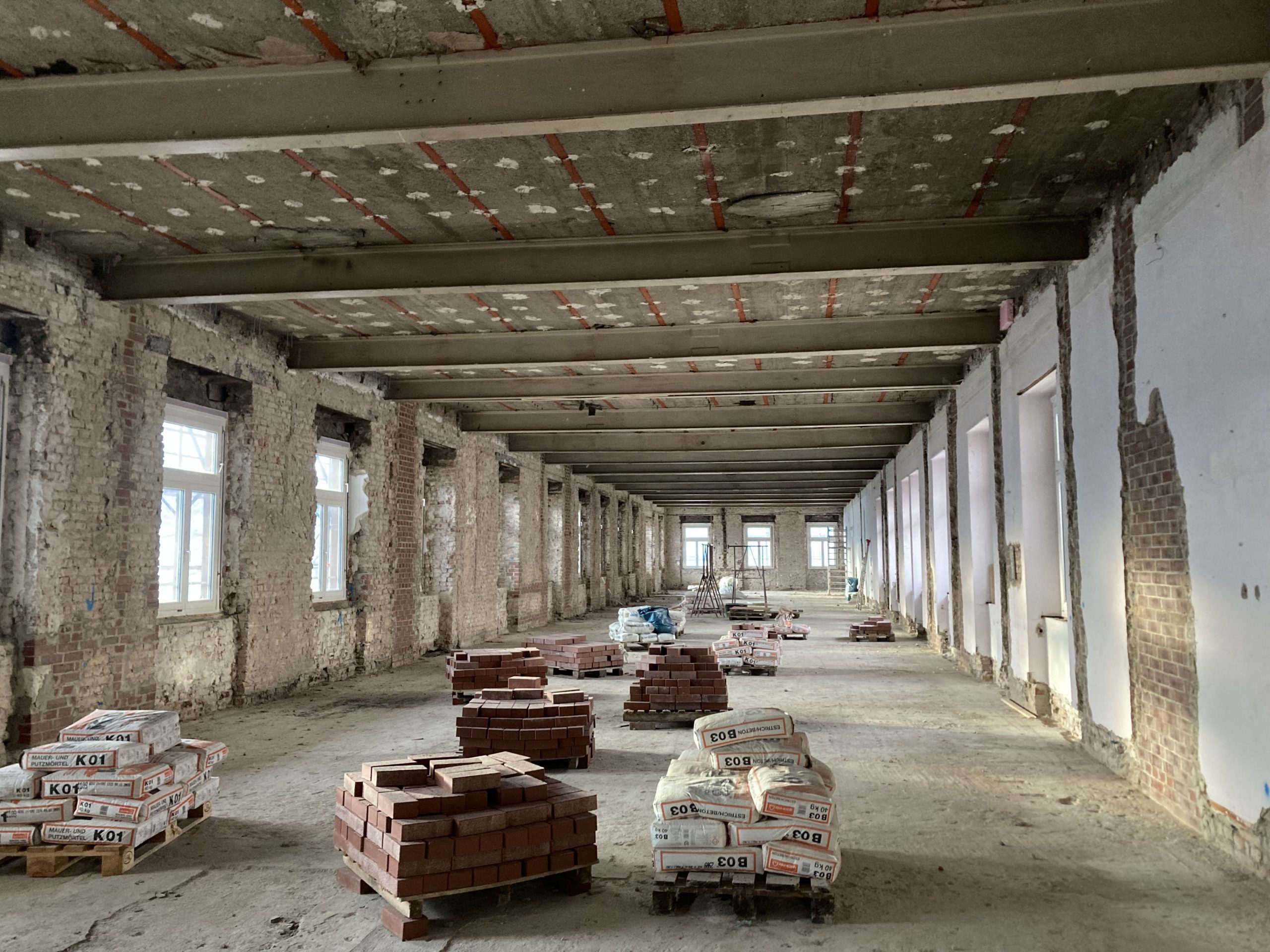 Baustelle Clemens-Carrée in Koblenz – Sanierung eines denkmalgeschützten Gebäudes für exklusive Wohnungen.