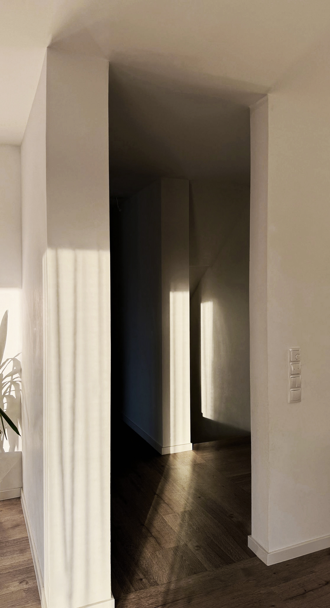 Licht im Flur